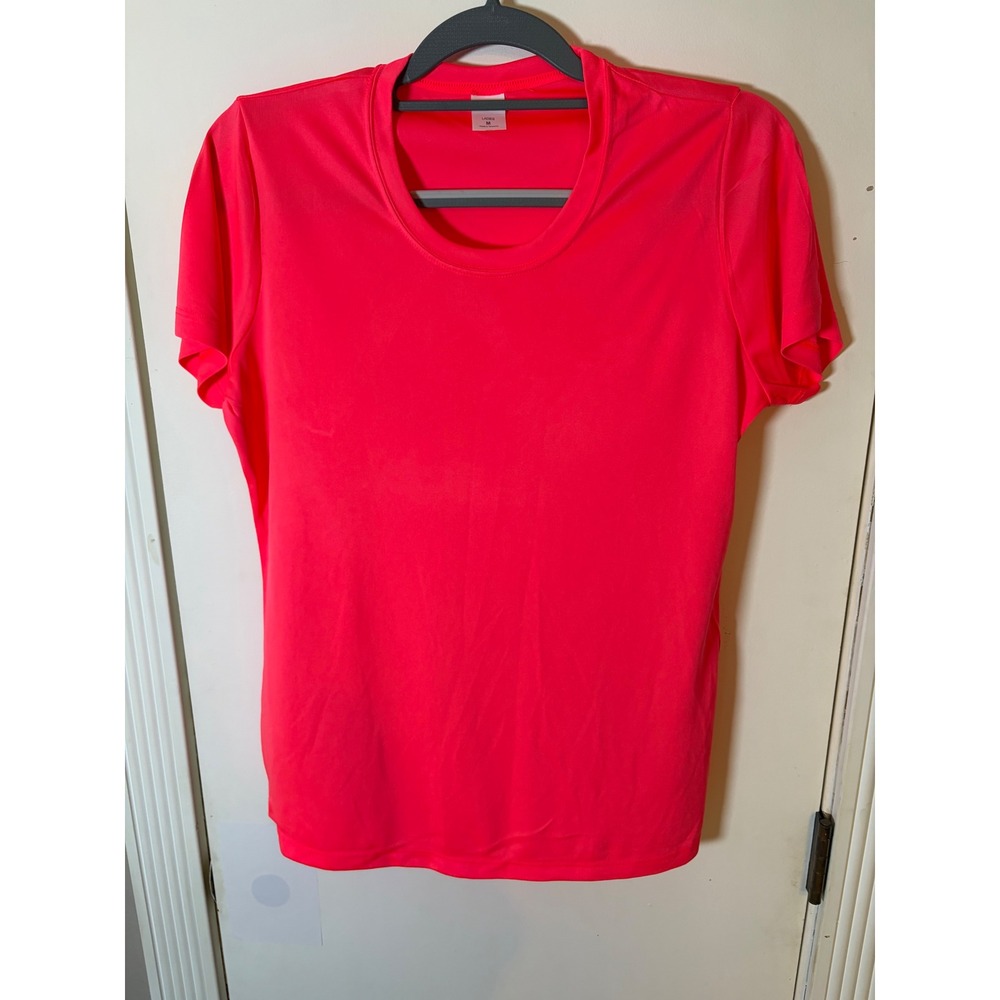 Sport-Tek Womens Neon Pink PosiCharge Competitor Performance T-Shirt Size M